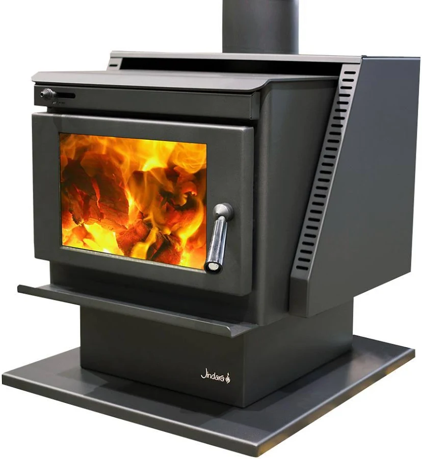 Jindara Sturt Freestanding Wood Fireplace